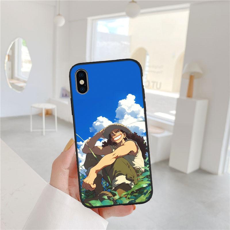 One Piece GOD Usopp Soft Shell Phone Case for Redmi Note 8 9 Pro Max 9S 9T 9C NFC 8T 8A 10A A4