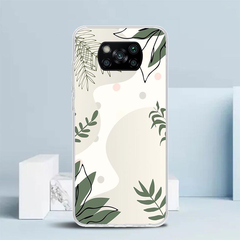 Abstract Women Face Line Phone Case For Xiaomi Poco F7 Ultra X5 X6 X7 Pro M7 Redmi 15C 15 13C 13 12C 12 10C 10 10A 9 9C 9A 9T Co