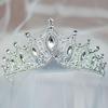 Bridal Crown Headband Headband Wedding Korean Style Birthday Adult Gift Crystal Crown Princess Dress Hair Accessory