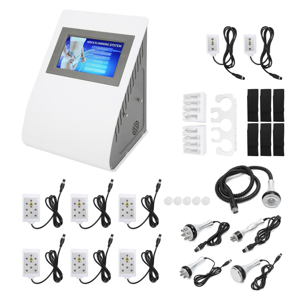 Multifunction 6 in 1 Fat Burning Machine Desktop RF Body Slimming Machine 110‑240VAU Plug