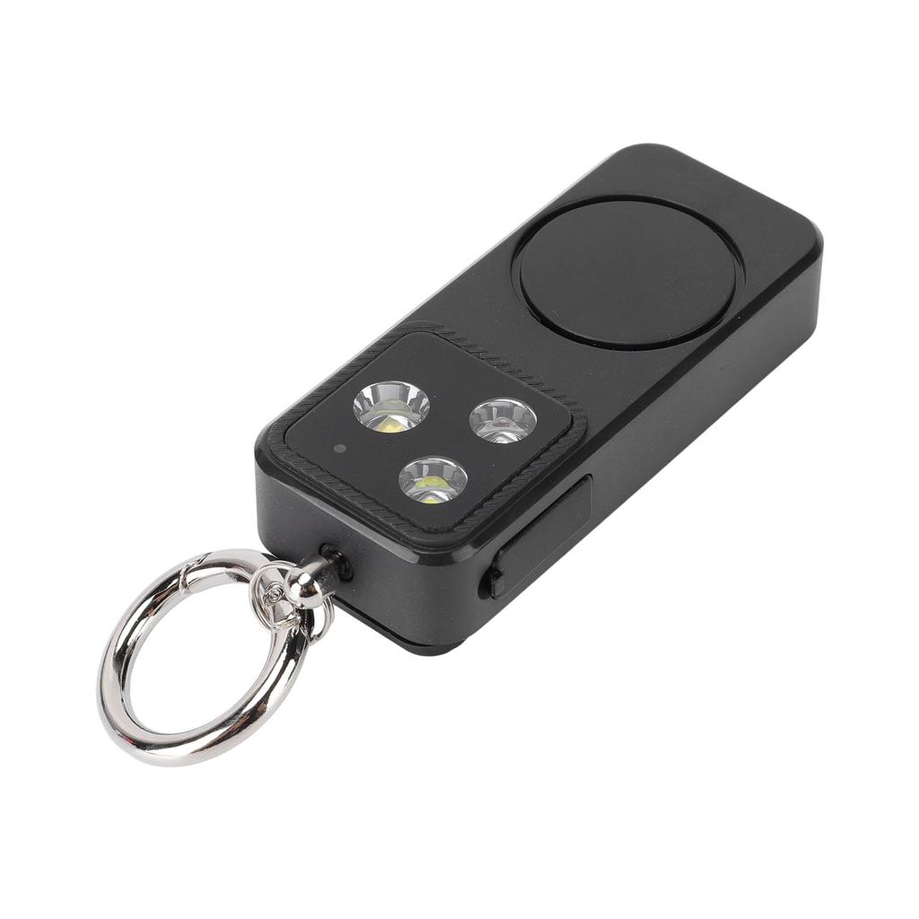 Alarm Light for Women 4 Lighting Modes USB Rechargeable Keychain Siren Security LED Light for Emergency