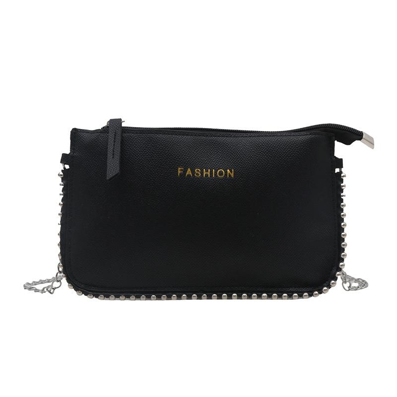 2025 spring and summer new foreign style small square bag change bag popular fashion temperament wide shoulder strap single shoulder messenger bag