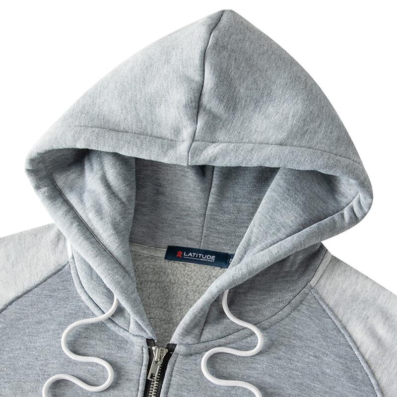 MONTAGUT Men's Warm Fleece Windproof Hooded Jacket