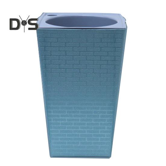 

Самополивающийся цветочный горшок с дренажными отверстиями, автоматический полив, цветочный горшок, кашпо для хранения воды для комнатных и уличных растений S античный серебряного