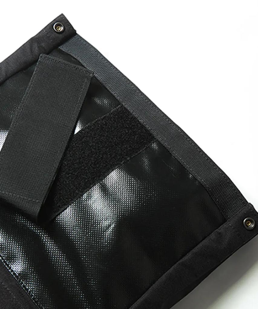 T-Level Juven Roll Top Messenger Bag Black