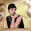 Celebrity A-Audrey Hepburn Coperte Morbide Calde Coperta in Flanella Biancheria da Letto per Letto Soggiorno Casa Divano