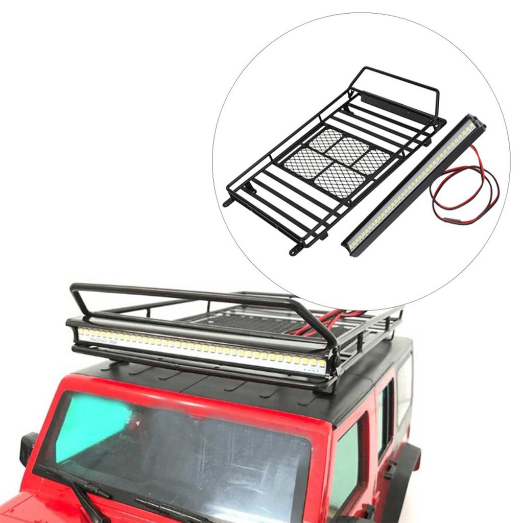 1 10 RC Car Roof Rack Luggage Carrier Tray for  Less Than Span Class= Ui Risk_flag4  More Than TRX Less Than  Span More