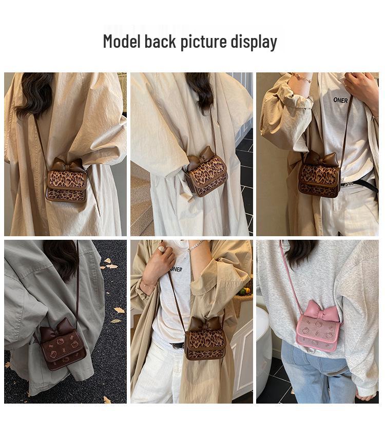 Girls' Bowknot Crossbody Bag - Cute Princess Small Shoulder Coin Purse for Kids