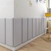 2pcs Leather Anti-collision Wall Fence Soft Bag Design Soft Wall Panels 3D Wall Sticker  Kids Room