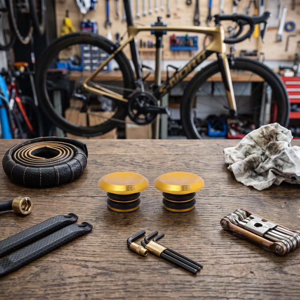 Handlebar End Plug CNC Machining Bike Bar End Cap Parts