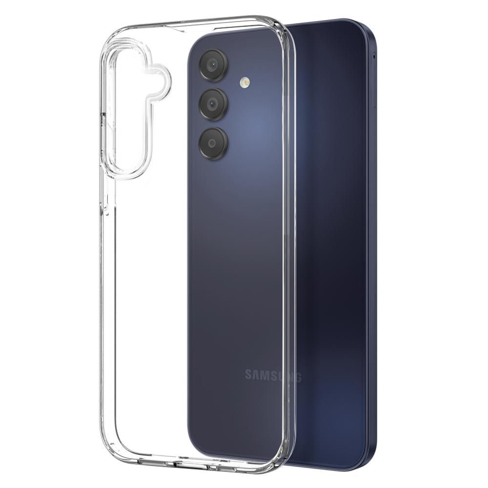 NORTHJO For Samsung Galaxy A15 5G/4G Soft TPU Case with Tempered Glass Screen Protector