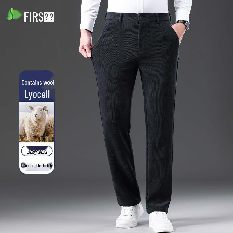 

Shanshan Men s Corduroy Straight Fit Pants 38