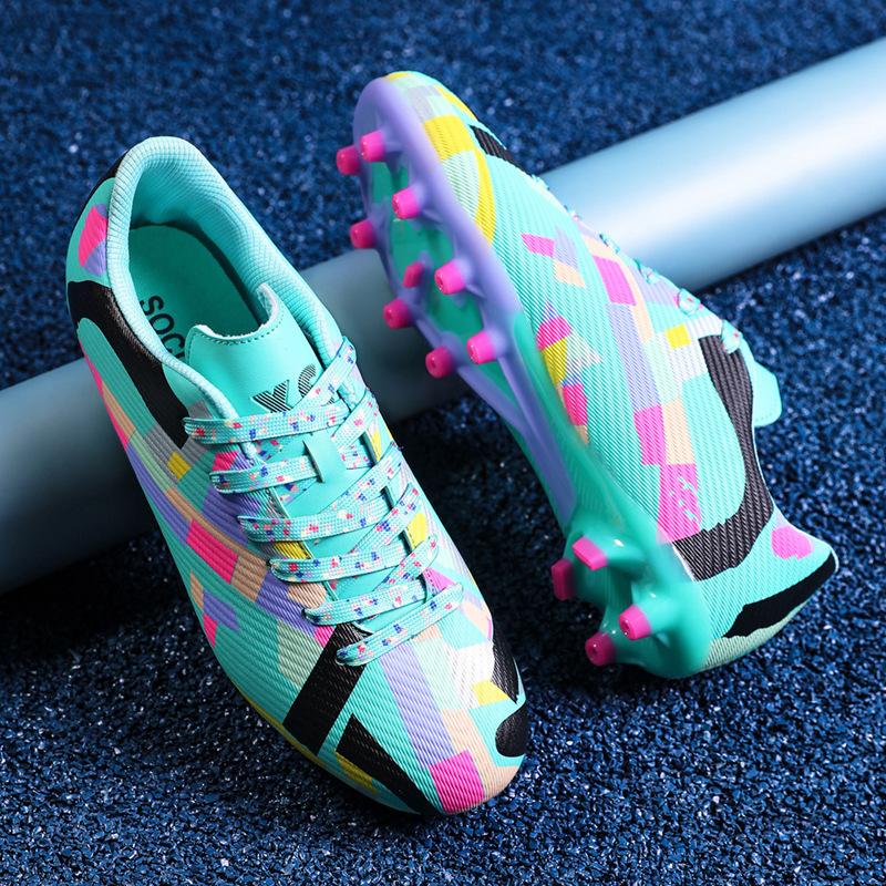 Spike football shoes men's low-top artificial flat broken nails youth shoes competition training shoes