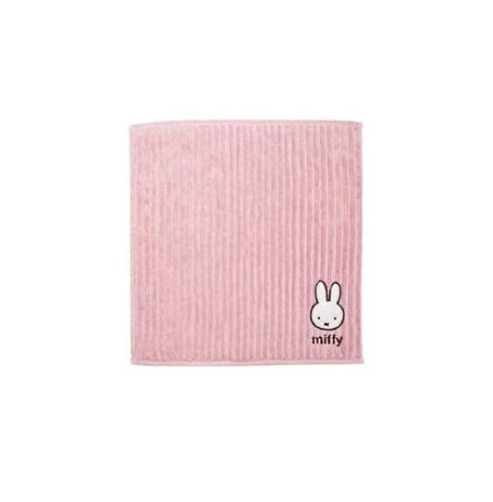 Miffy Handkerchief Towel Pink Face Corduroy Series