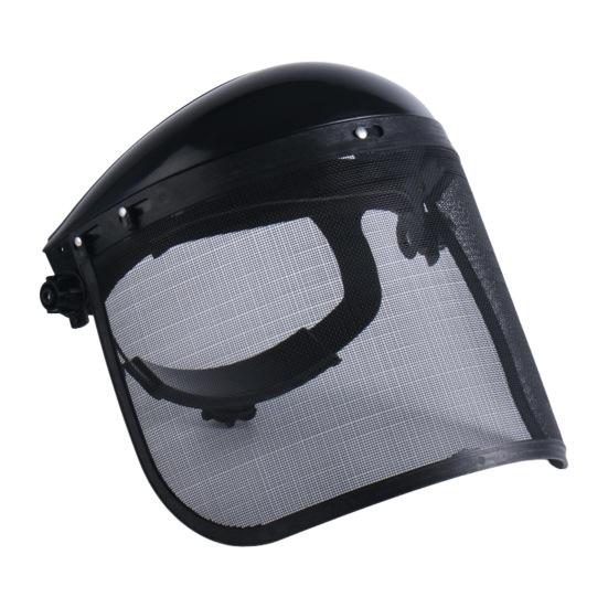 Ochronna przyłbica z siatkowym wizjerem Wentylowany kask ochronny Ochrona przed piłą łańcuchową do prac leśnych, prac na podwórku, pielenia