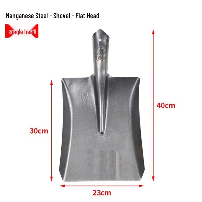 Квадратная лопата Hua Teng из высокопрочной марганцевой стали (10-Pack)