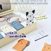 4pcs Creative Cat and Dog Bookmarks with Magnetic Suction, Animal Page Markers, Convenient for Marking Pages, Magnetic Page Clips
