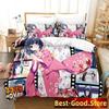 New Nekopara Ova Bedding Set Duvet Cover Sheet Printed Bed Set Pillowcase Bed Full Queen King Size Comforter Bedroom