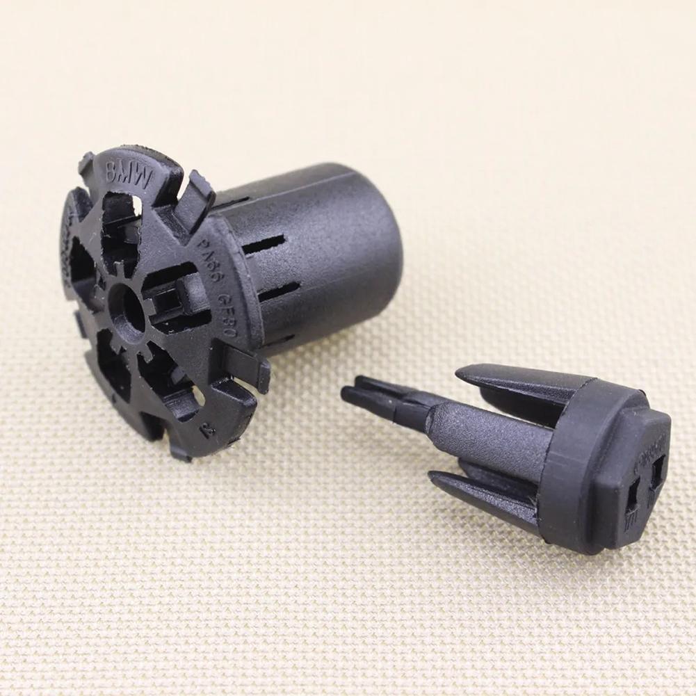 1 Set Car Cooling Radiator Support Clip For BMW 17117595701 Plastic Efficient Cooling Radiator Support Clip Auto Accessories