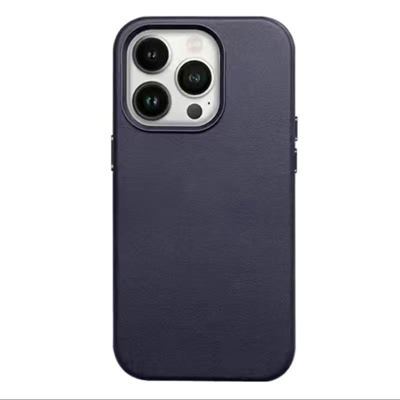 Leather Magnetic Suction Is Suitable for Apple 15Pro Mobile Phone Case Magsafe Animation Pop-up Window iPhone15 Anti-drop Protective Case