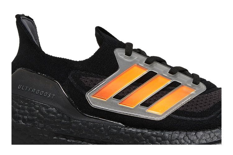 adidas Ultra Boost 21 Black Iridescent Men's Sneakers