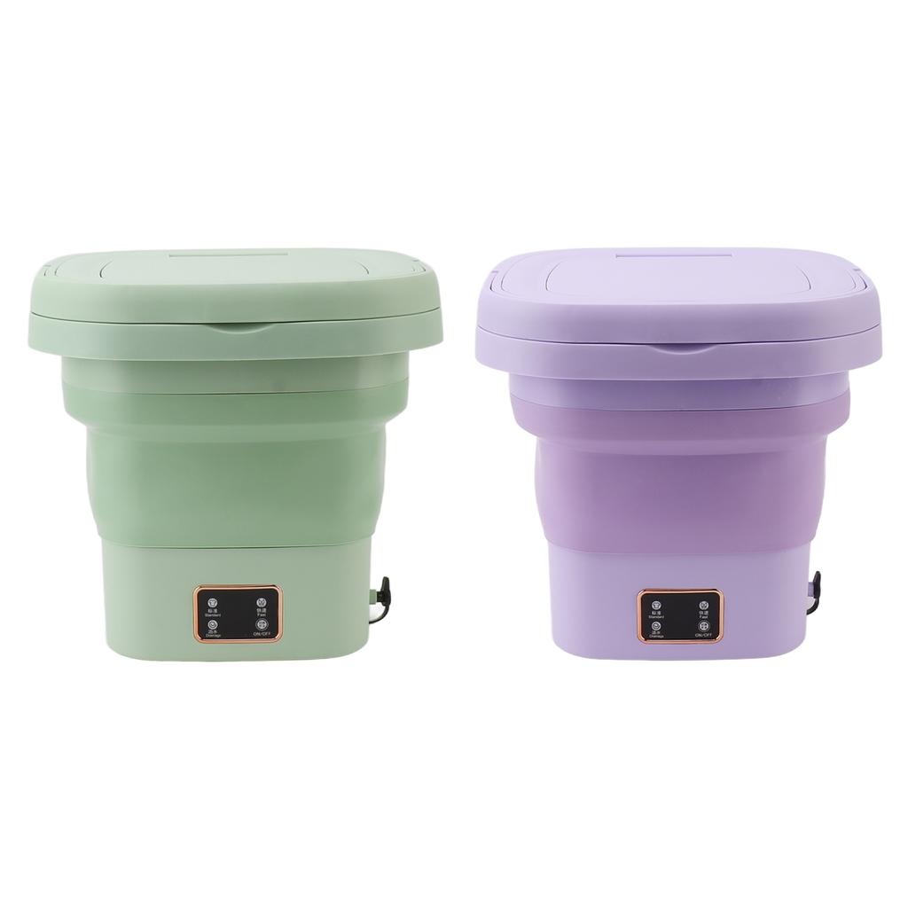 9L Portable Washing Machine Foldable Small Laundry Machine Automatic Baby Underwear Washing Machine