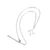 Pi Symbol Stainless Steel Necklace – Geometry-Inspired Clavicle Chain Pendant