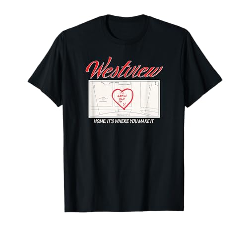 Marvel WandaVision Westview Heart Home It It It It It T-shirt