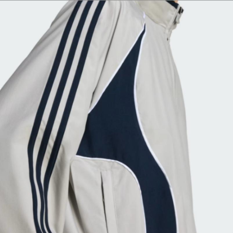 Adidas Adicolor Teamgeist Spliced Zip Collar Long Sleeve Loose Jacket Men jackets KD5856