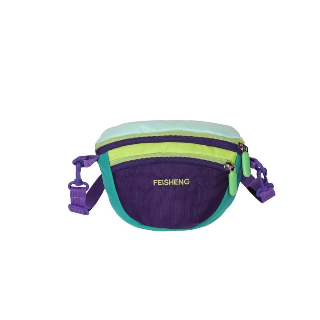 Trendy Dopamine Color Block Korean Crossbody Bag - 2025 Style Phone & Outdoor Sports Bag