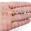 6pcs/lot 41cm Metal Copper Link Chain With Alloy Lobster Clasp for DIY Jewelry Making Handmade Necklace Accessories Wholesale