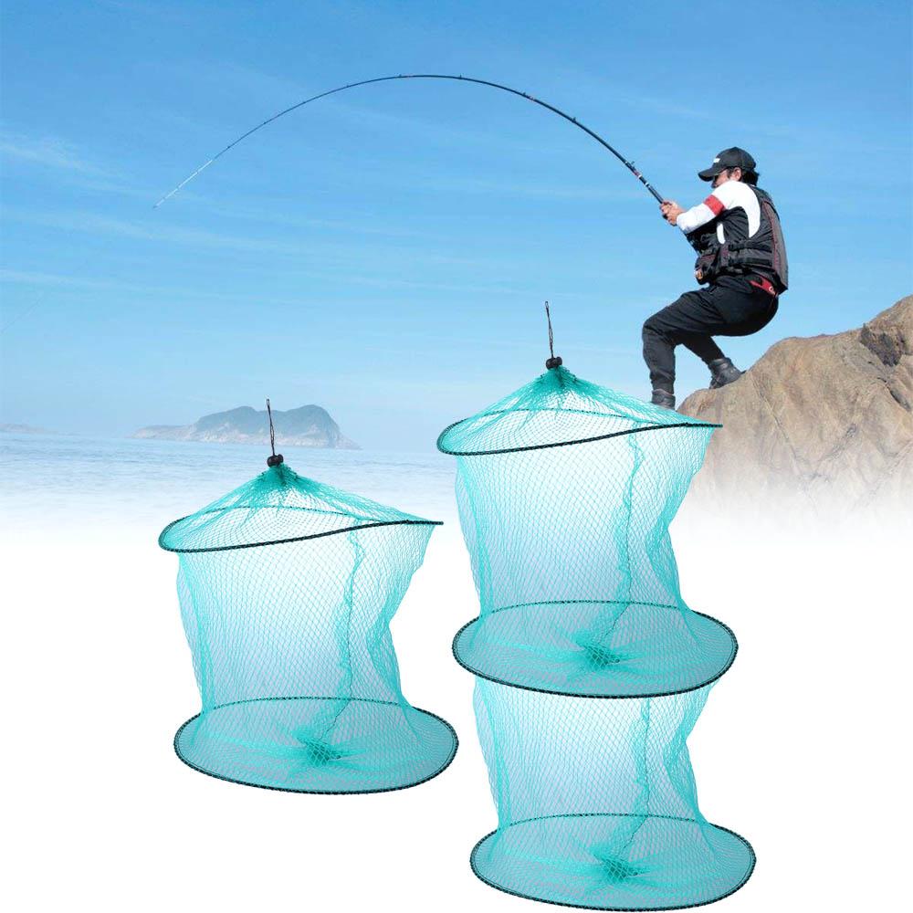 Accessories Fish Guard Nets Tackle Cast Net Fishing Net Fishing Trap Network Fish Shrimp Mesh Cage