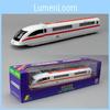 Alloy Rail Model Transit Maglev Train Toy Set With Sound Light For Gift Kids