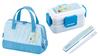 Skater The Little Prince Antibacterial Dishwasher Safe Soft Lunch Box with 600ml Chopsticks and Chopstick Case Insulated Lunch Clasp Character Tight