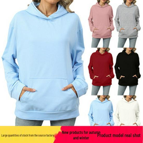 2024 Women's Autumn/Winter V-neck Jacquard Solid Color Loose Three-quarter Sleeve T-shirt