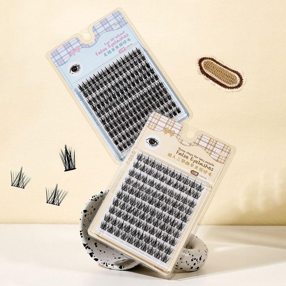 

Thick Curling Lazy False Eyelashes Trilogy DIY False Eyelashes Manga Lashes Novice style 1
