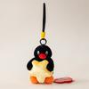 Genuine Pingu Penguin Plush Toy Pendant Adorably Penguin Doll Couple Keychain Car Key Holder Kawaii Home Decor Toys Xmas Gift