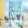 Wow! Wow! Wubbzy Customizable Name Beach Towel High Absorbency & Quick-Dry Portable for SwimmingBeachCamping Travel Beach AccessoriesGym