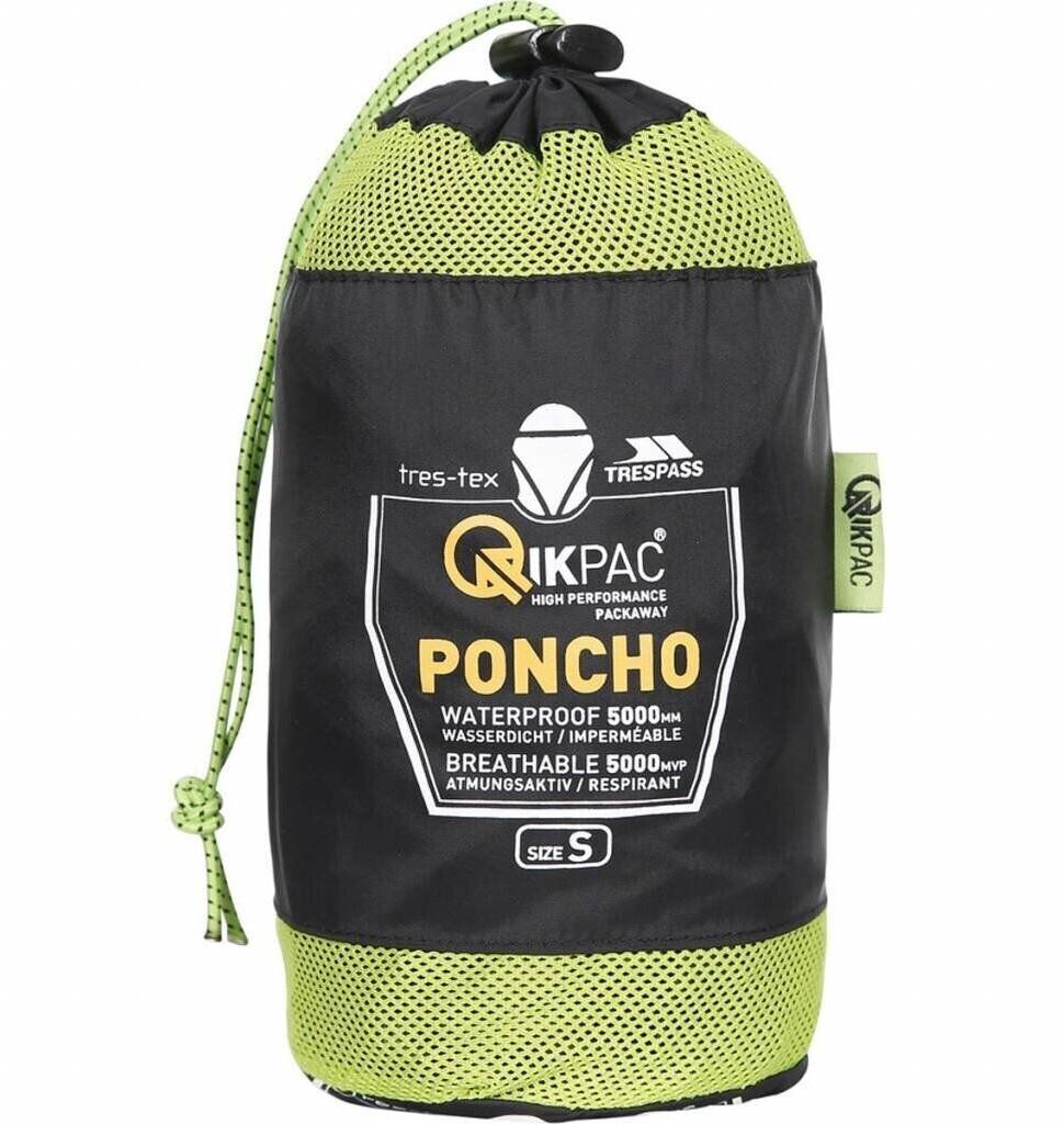 Куртка Trespass Qikpac Poncho schwarz