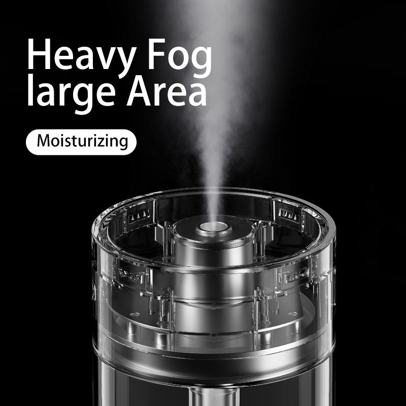 280ml Air Humidifier Portable Usb Rechargeable Sprayer With Led Light For Auto Home Office Accessories Air Humidifier For Car