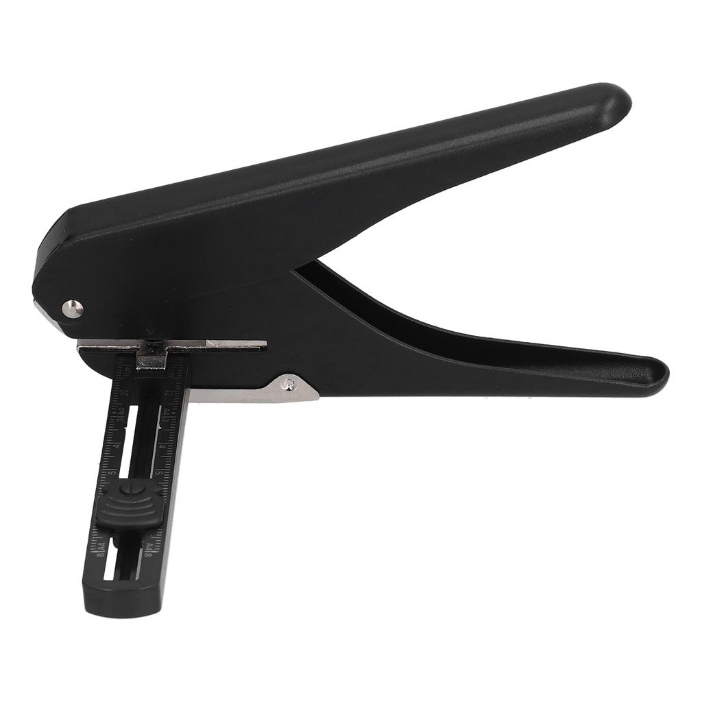 Paper Hole Punch Adjustable Hole Spacing Labor Saving Confetti Collection Design Punching Machine