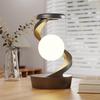 Cross-border Rotating Suspension Lamp with Wireless Phone Charging and Atmosphere Lighting for Bedroom and Bedside