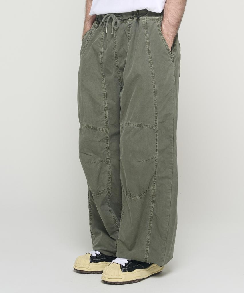 CARGOBROS Pig Cut Wide Balloon Pants (Khaki)