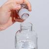 Bottiglia d'Acqua Trasparente in Plastica da 500/750ml con Indicatore del Tempo Grande Capacità Creativa Anti-perdita Tazza per Latte Articoli da Tavola Bambino Scuola Palestra Sport