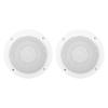 4 Inch Marine Ceiling Speakers 120W Waterproof Flush Mount in Wall Audio Stereo Sound System for ATV UTV Boat