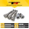 Magnetic Positioning Crosshead Screwdriver Bit for Drywall Screw Installation