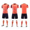 Mens Custom Printed Soccer Jersey Set Short Sleeve Football Uniform Training Match Sportswear