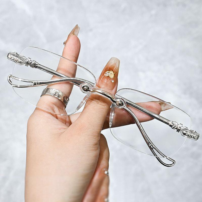 Antifatigue Lightweight Hyperopia Glasses 0 100 200 To 400 Zoom Light And Anti-Radiation Reading Glasses Anti Blue Light