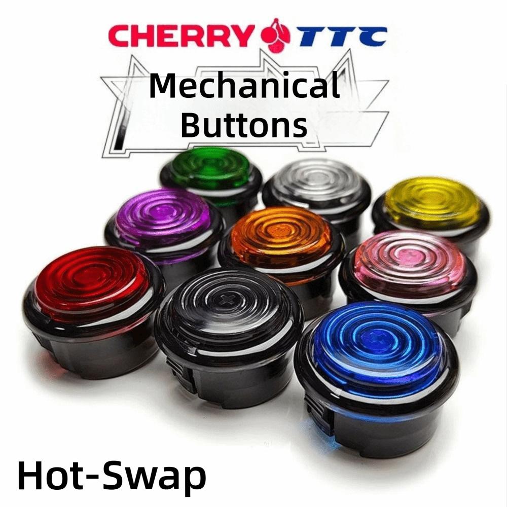 2.8mm Hot Plug Mechanical HITBOX Arcade Button for Street Fighte 6 Arcade Stick Upgrade