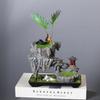 Creative Retro Fortune Tree Bonsai Phalaenopsis Wenzhu Indoor Floating Island Suspended Iron Micro Landscape Flower Pot